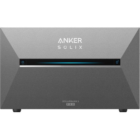 Anker – Batterie solaire 2.688Wh – Entrée PV 3.600W – Recharge bidirectionnelle 1.200W – IP65 – Installation Plug&Play – 6.000 cycles (1/5)