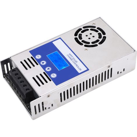 Régulateur de charge solaire MPPT 60A 12 24 36 48V Auto, écran LCD, entrée max 180V, pour batteries gel et scellées (1/5)