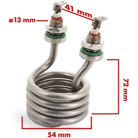 CAFFETTIERA ESPRESSO RESISTENZA  220V -1000W in acciaio inox Gaggia - Saeco (1/4)