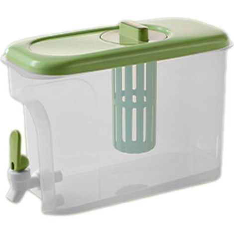 Pichets à eau empilables en plastique anti-fuites pour la cuisine (vert) (1/4)