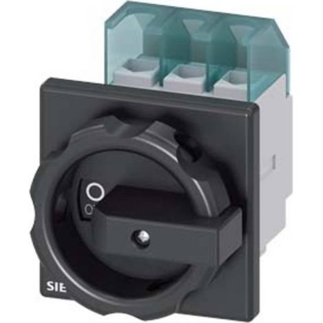 Siemens 3LD2103-0TK51 Interruptor Automático 3P Negro 25A 690V