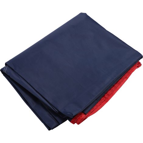 Demi-housse carrosserie tissu imperméable anti-poussière anti-UV toutes saisons pare-soleil pour barbecue pêche pique-nique 4.2 X 2.1m / 13.78 X 6.89ft (1/5)