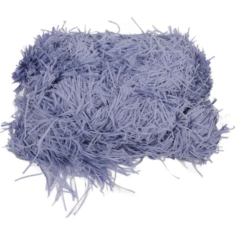Papier de raphia déchiqueté, papier crépon, rembourrage pour coffret cadeau 500 g, violet (1/5)