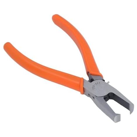 Pince Coupante Diagonale, 10 Mm, Facile à Utiliser, Portable, Coupe-fil Affleurant 90 Angles, Pince à Bec courbé pour les Réparations de L'industrie électronique (1/5)
