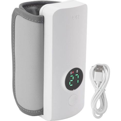 Sac isotherme pour biberon rechargeable USB, 3000mAh x2, 7.4V, 18W, pour lait maternel, portable et isolant, outil de puériculture. (1/5)