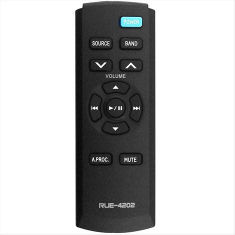 Télécommande De Rechange - Pour Autoradio Alpine CDE-HD137BT CDE-HD138BT CDE-HD148BT CDE-164BT CDE141 UTE93DAB CDE-190R - Noir - 1 Pièce (1/5)