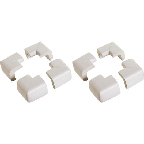 Protège-Coins en Mousse, 4 pièces, Gris (Lot de 2) (1/5)
