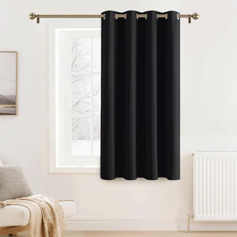 Rideau occultant, isolant thermique, œillets, déco Halloween, 1 pièce, 52x54 pouces, chambre/cuisine/salon (1/5)