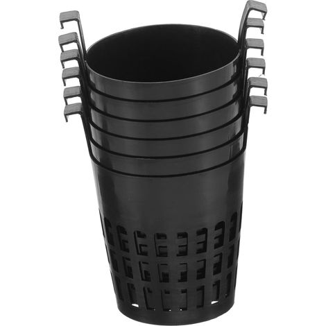 Veemoon Lot de 6 supports suspendus pour plantes, paniers culture hydroponiques en plastique (1/5)