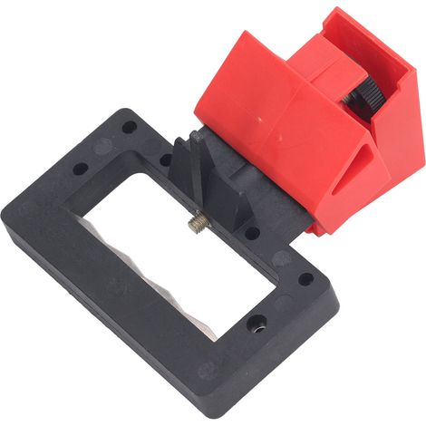 Dispositif de verrouillage de disjoncteur de type pince 480/600V : Convient aux disjoncteurs à boîtier moulé avec une largeur de poignée ≤ 70 mm. (1/5)