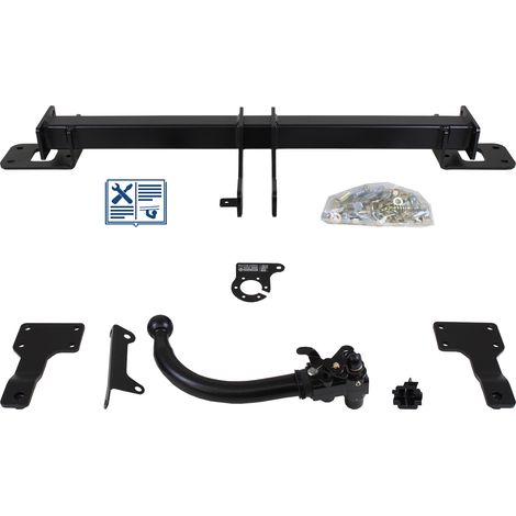 Attelage - Mercedes-Benz CLASSE C T-Model - 05/18-12/99 - rotule démontable - AUTO-HAK - Faisceau universel 7 broches (1/2)