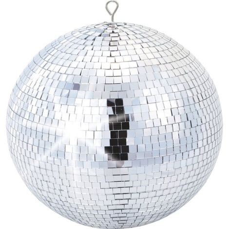 Boule disco - Discobol - MB30 - Boule miroir de 30 cm avec sphère intérieure en PVC ignifugé (1/2)