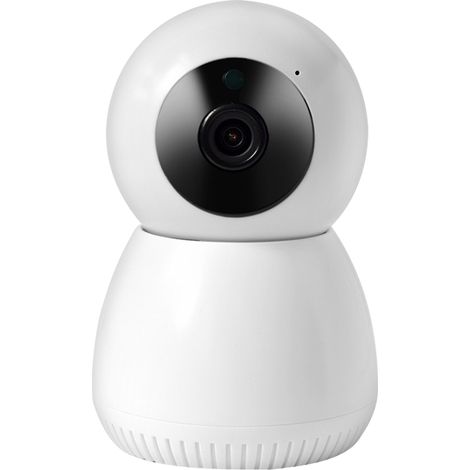 Caméra WiFi HD 1080p avec vision nocturne, interphone bidirectionnel, système de surveillance domestique compatible avec prise Tuya 100-240 VAU (1/5)
