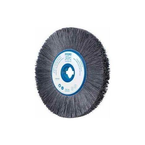 PFERD TOOLS COMPOSITE FLEX Rundbürste RBUP Ø 350x25x50,8 mm Keramik-Filament-Ø 1,10mm Korn 80 stationär (1/5)