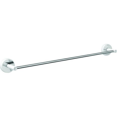 Porta asciugamano barra 60cm colore bianco linea Kaman LEFO-80 kamalu