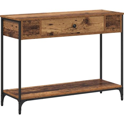 Maison Exclusive - Table console Bois ancien 100 x 34.5 x 75 cm Bois d'ingénierie