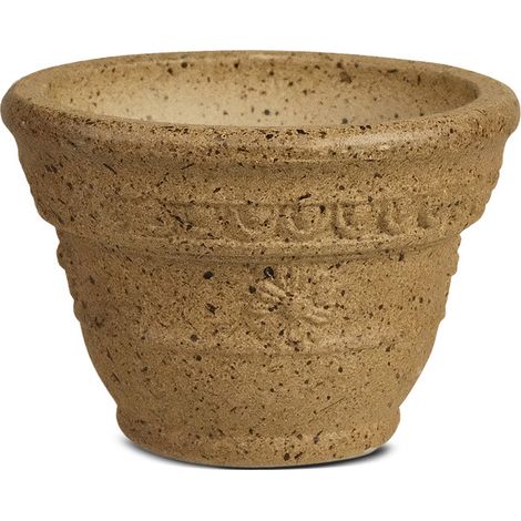 YOSE LIFE Macetas, macetas de cerámica, terracota natural pura hechas a mano, resistentes a la escarcha y la podredumbre Brown (1/5)