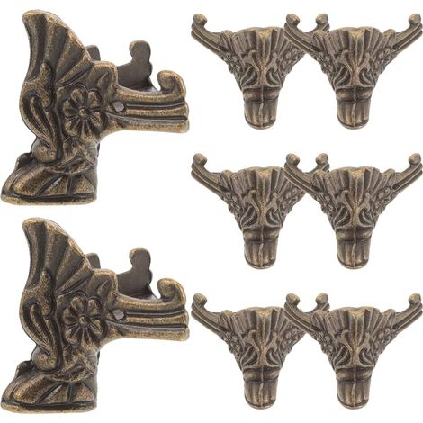 8 Pieces Decorative Protectors Furniture Antique Jewelry Vintage