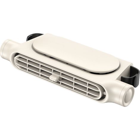 Ventilateur pour siège arrière de voiture, 3 vitesses, puissant, silencieux et rechargeable sans fil, circulation d’air efficace, idéal voiture, fourgon, camion, camping-car et berline (1/5)