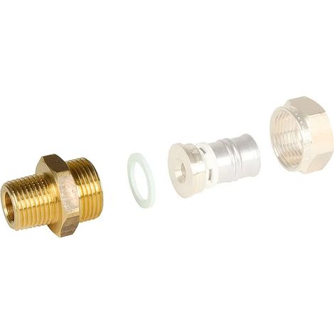 Fränkische Raccord de connexion alpex R1-G1 1/4 à joint plat, 85900954