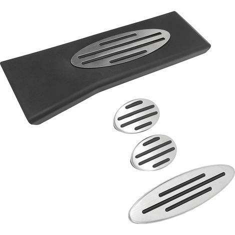 Pédale de Frein Voiture Antidérapante Support Stable Haute Résistance pour Cooper R55 R56 F55 R57 R58 R59 MT + Repose-pied (1/5)