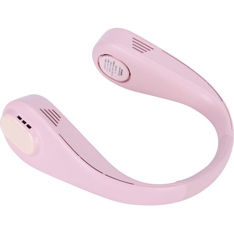 Ventilateur suspendu réglable rose, mini ventilateur portable USB pour extérieur et maison (1/5)