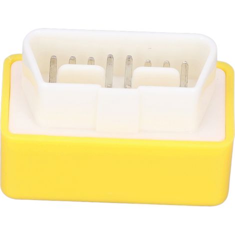 Module OBD2 Économique Puissance Puce Voiture Boîtier Tuning ABS Carburant Universel Auto Après 1996 Jaune (1/5)