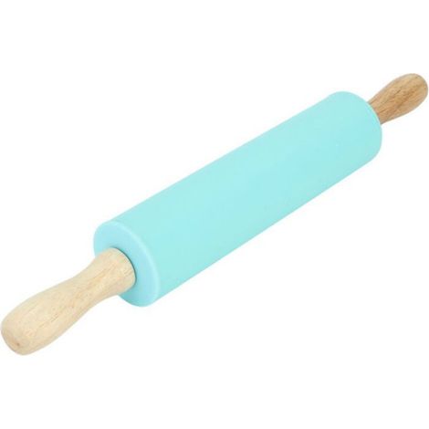 Rouleau à Pâtisserie, Rouleau à Pâtisserie pour Pâte à Rouleaux Tampon de Pétrissage 13,2 Pouces de Diamètre Roule (BLUE) (1/4)