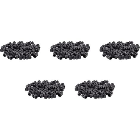 250 x Presse-ÉToupe ÉTanche En Plastique Noir Pg11, Diamètre 5-10mm, Presse-ÉToupe (1/5)
