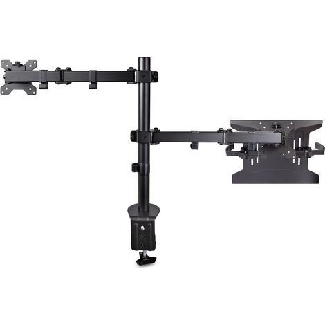 Startech Brazo Soporte Ajustable con Bandeja VESA para un Portátil 4.5Kg y un Monitor hasta 32" 8Kg (1/5)
