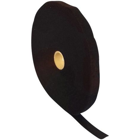 FASTECH® T0601099991125  Klettband zum Bündeln Haft- und Flauschteil (L x B) 25000 mm x 10 mm Schwar (1/3)