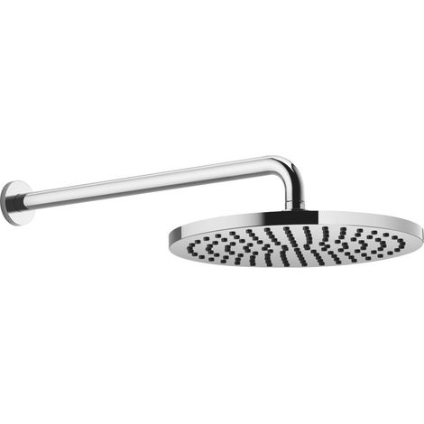 Dornbracht Regenbrause mit Wandanbindung, 450mm Metall D 300mm Pure Rain 14l/min, Chrom (1/5)