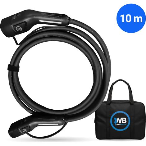 WELLBORNE - Câble de charge AC triphasé 32A, 10 mètres