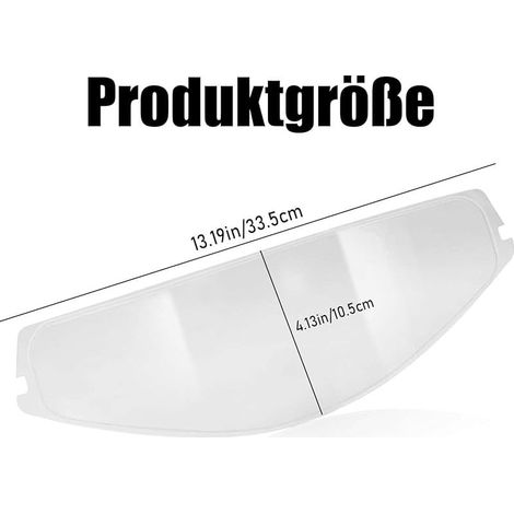 Film antibuée pour casque de moto,lentille intérieure pour visière de casque de moto compatible avec les casques GT-4 AGV K1S/K1/K3SV/K5S,lentille GT-4 pour visière de casque de remplacement antibuée (1/4)