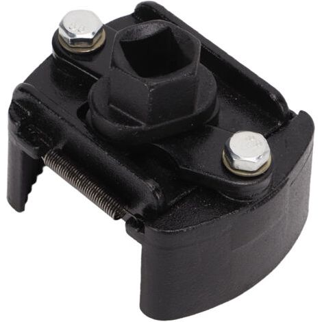 FOREHILL Clé pour filtre à huile 60-80 mm Type U 2 griffes en acier moulé Outil de retrait de filtre à carburant réglable universel (1/4)