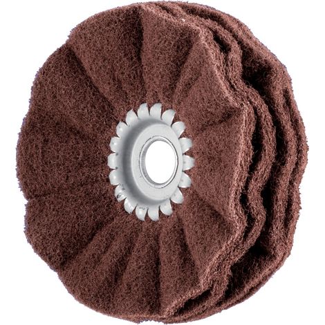 PFERD TOOLS POLINOX Vlies-Schleifrad PNR Ø 150x40mm Bohrung-Ø 20 A280 für Feinschliff und Finish (1/5)