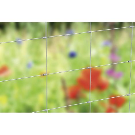 Alberts Knotengeflecht 50 m 100 cm hoch verzinkt Metallzäune & Drahtzäune