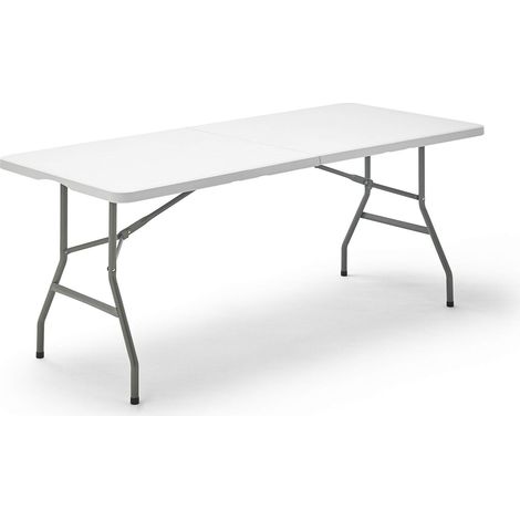 Table, Multicolore, 180x70x74 cm - Blanco (1/5)