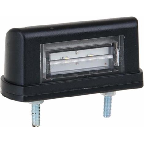 FARO FANALE LUCE TARGA A LED 10-30V CAMION TRATTORE CARAVAN UNIVERSALE (33924) (1/2)