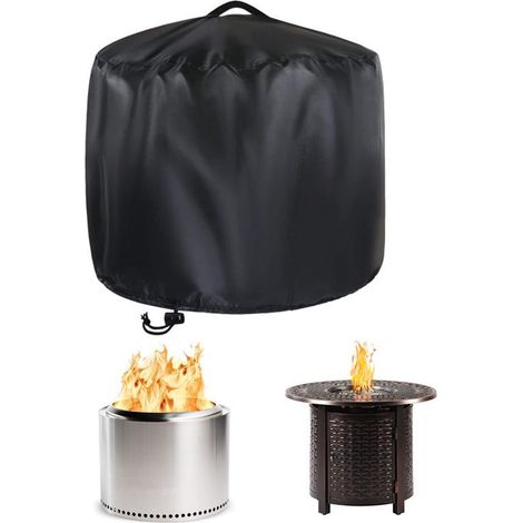Housse de Protection pour Barbecue (L D29xH18 inch) - Portable de qualité supérieure - Résistant aux intempéries - Imperméable, Large et résistante aux déchirures - Convient pour Barbecue(Portable) (1/5)