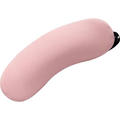 Coussin lombaire en mousse à mémoire de forme, doux, indéformable, anti-pression, ergonomique, pour le dos et les lombaires, rose, 47 x 21 x 13 cm / 18,5 x 8,3 x 5,1 pouces (1/5)