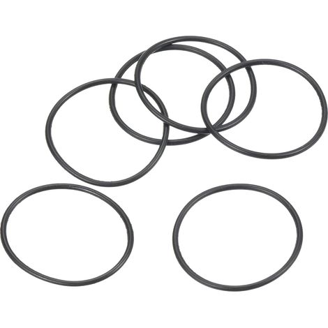 Nitrile Rubber O-Seals 24mm OD 22mm ID 1mm Width, 20Pcs Metric Sealing Gasket for Faucet Plumbing Automotive Repair, Black (1/5)