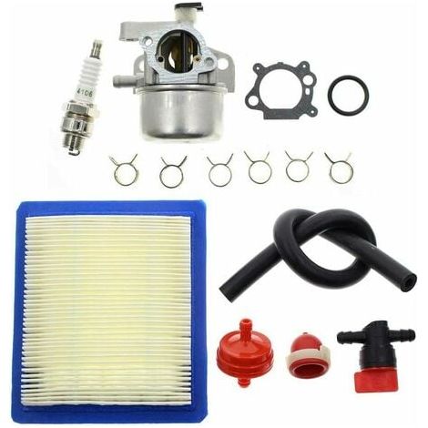 Kit de carburador 799866 con filtro de aire compatible con motores Briggs & Stratton 790845 799871 799866 796707 79430 (1/5)