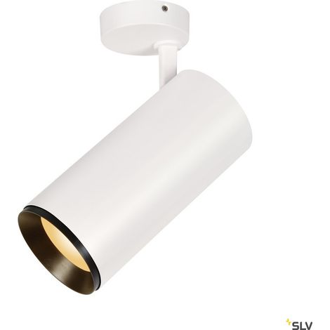 Plafonnier LED NUMINOS® XL intérieur blanc/noir LED 36W 24° UGR  19 - SLV - 1005744 (1/4)