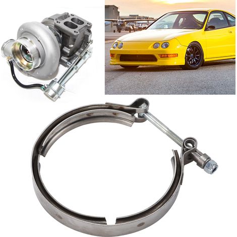 Collier de Bride en V en Acier Inoxydable pour Turbo Cummins HX40, Pièce de Rechange pour Échappement et Turbocompresseur (1/5)