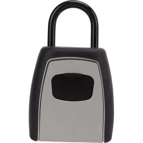 Coffret à code portable 4 chiffres réinitialisable pour rangement sécurisé à la maison et au bureau (1/5)