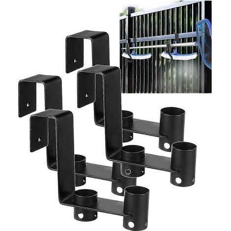 Set mit 4 Poolzaunhaken, Poolwerkzeug-Organizer (1/5)