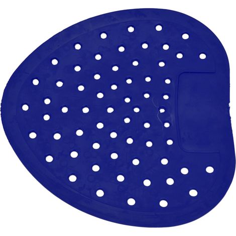 Geruchsabweisende Abdeckung für Herrenurinal, duftende Spritzschutztablette und blauer Großlochfilter, individuell mit Logo anpassbar (1/5)