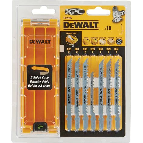 DeWalt DT2296-QZ Lame Seghetto Alternativo XPC 7xHCS 3xBIM 10pz Legno (1/5)