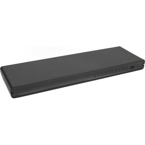 Distributeur d'interface multimédia HD 4K 1x8 (1 entrée, 8 sorties), boîtier en alliage d'aluminium, prise UE 100-240 V (1/5)